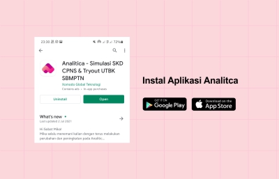 cara daftar akun analitica