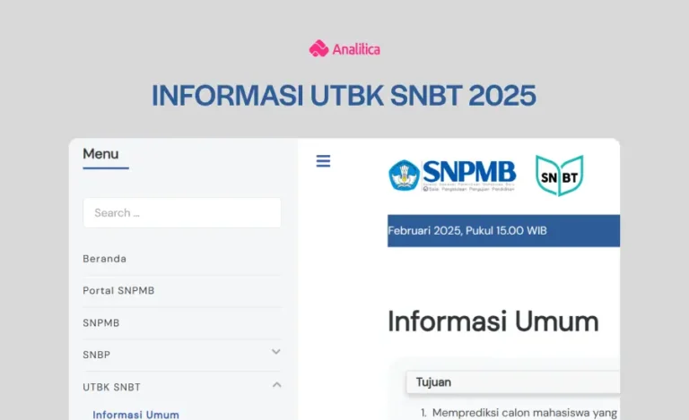 Informasi umum utbk snbt 2025