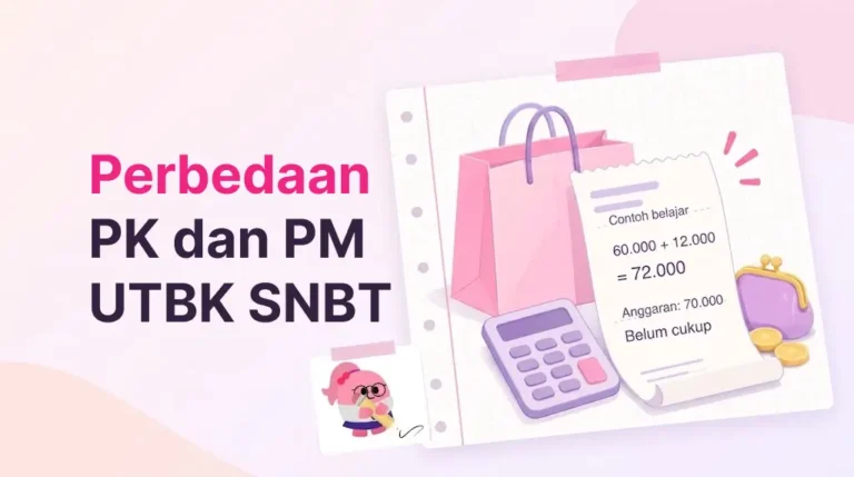 Perbedaan PK dan PM UTBK